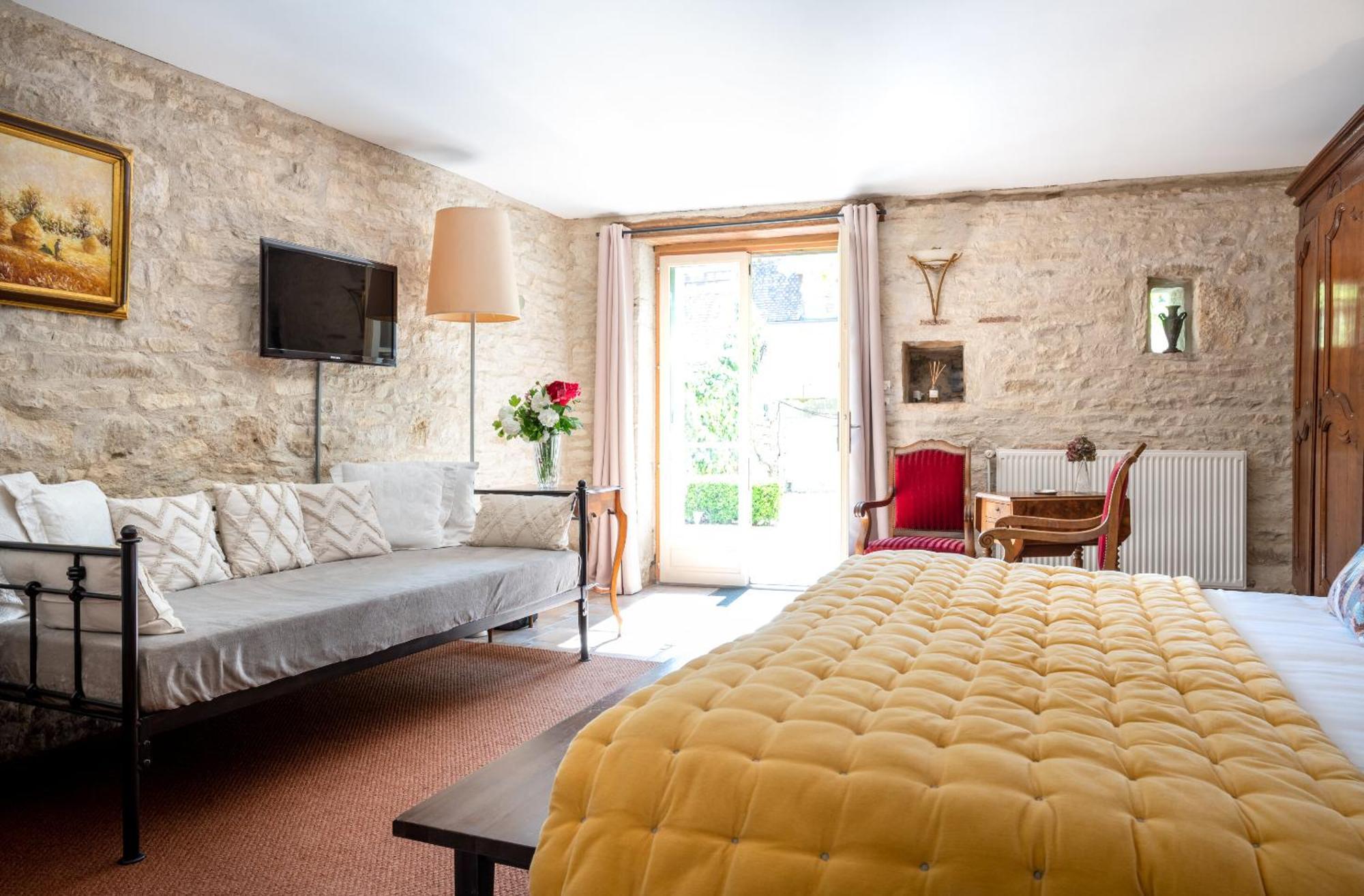 Bed and Breakfast La Dominotte à Demigny Chambre photo